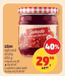 Penny Market DŽEM vybrané druhy nabídka