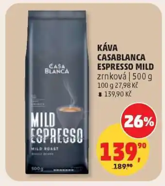 Penny Market KÁVA CASABLANCA ESPRESSO MILD nabídka