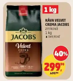 Penny Market Káva Velvet Crema Jacobs nabídka