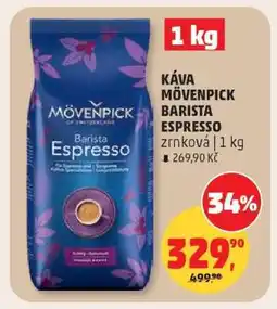 Penny Market Káva Mövenpick Barista Espresso nabídka