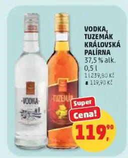 Penny Market VODKA, TUZEMÁK KRÁLOVSKÁ PALÍRNA nabídka
