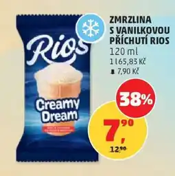 Penny Market ZMRZLINA S VANILKOVOU PŘÍCHUTÍ RIOS nabídka