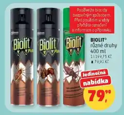 Penny Market BIOLIT různé druhy 400 ml nabídka