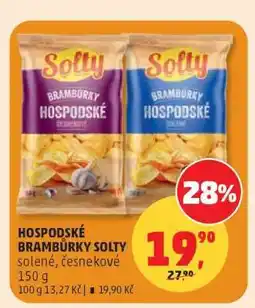 Penny Market Hospodské brambůrky Solty nabídka