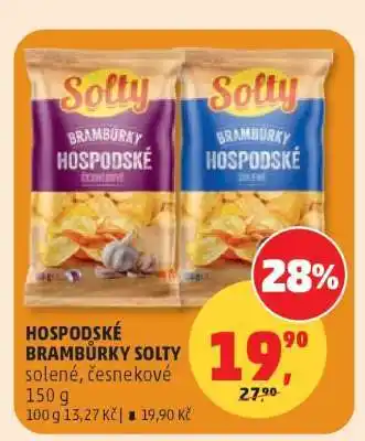 Penny Market Hospodské brambůrky Solty nabídka