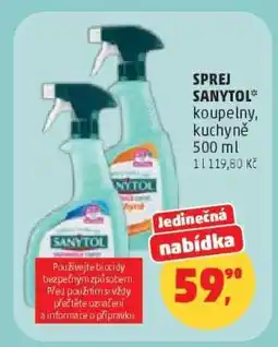 Penny Market SPREJ SANYTOL nabídka