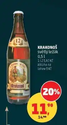 Penny Market KRAKONOŠ světlý ležák 0,5 l nabídka