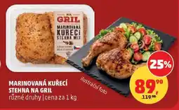 Penny Market MARINOVANÁ KUŘECÍ STEHNA NA GRIL nabídka