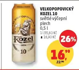 Penny Market Velkopopovický Kozel 10 nabídka