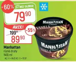 Globus Manhattan různé druhy nabídka