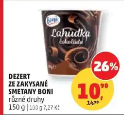 Penny Market DEZERT ZE ZAKYSANÉ SMETANY BONI nabídka