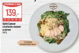Globus Salát Caesar s kuřecím masem a sýrem nabídka