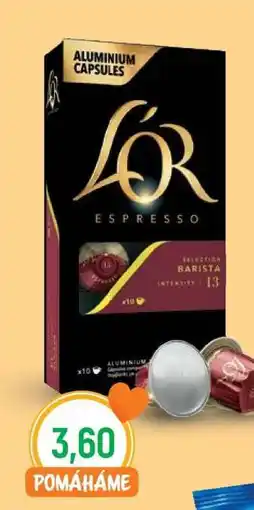 Globus L'OR Espresso Capsules nabídka