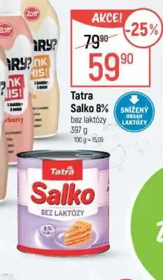 Globus Tatra Salko 8% bez laktózy nabídka