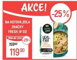 Globus Hotová jídla značky Fresh ‚N‘ Go nabídka