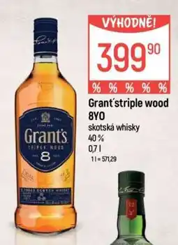 Globus Grant‘s Triple Wood 8YO nabídka