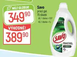Globus Savo prací gel 70 dávek nabídka