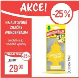 Globus Autovůně značky Wunderbaum nabídka