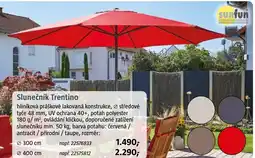 Bauhaus Slunečník Trentino nabídka