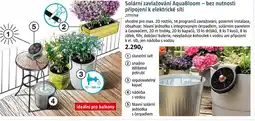 Bauhaus Solární zavlažování AquaBloom - bez nutnosti připojení k elektrické síti nabídka