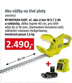 Bauhaus Aku nůžky na živé ploty nabídka