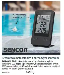 Bauhaus Bezdrátová meteostanice s bazénovým senzorem nabídka