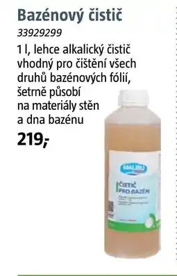 Bauhaus Bazénový čistič nabídka