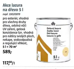 Bauhaus Akce lazura na dřevo nabídka