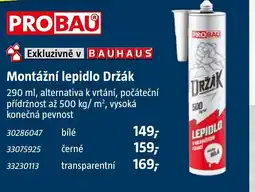 Bauhaus Montážní lepidlo Držák nabídka