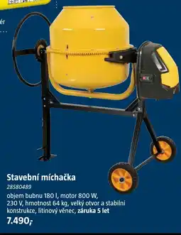 Bauhaus Stavební míchačka nabídka