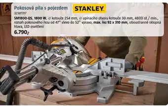 Bauhaus STANLEY Pokosová pila s pojezdem nabídka