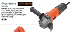 Bauhaus BLACK+DECKER Úhlová bruska nabídka