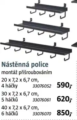 Bauhaus Nástěnná police nabídka