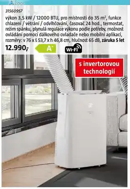 Bauhaus Smart Wi-Fi mobilní klimatizace nabídka