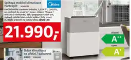 Bauhaus Splitová mobilní klimatizace PortaSplit nabídka