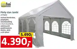 Bauhaus Párty stan Jambi nabídka