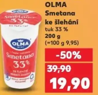 Kaufland OLMA Smetana ke šlehání nabídka