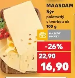 Kaufland MAASDAM Sýr nabídka