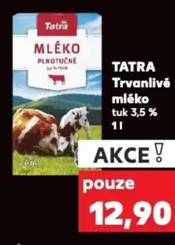 Kaufland TATRA Trvanlivé mléko nabídka