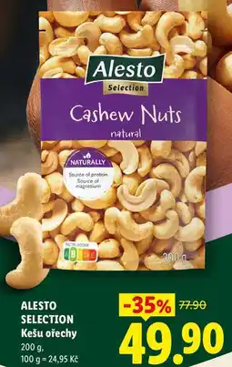 Lidl ALESTO SELECTION Kešu ořechy nabídka