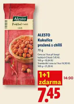 Lidl ALESTO Kukuřice pražená s chilli nabídka