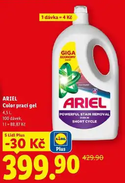 Lidl ARIEL Color prací gel, 4,5 l/100 PD nabídka