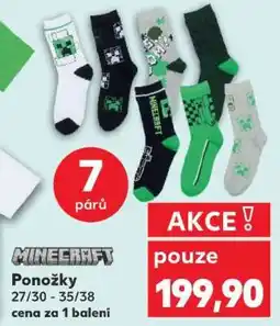 Kaufland Ponožky Minecraft nabídka