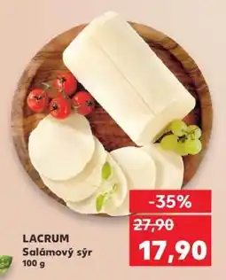 Kaufland LACRUM Salámový sýr nabídka