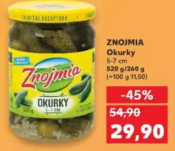 Kaufland Znojmia Okurky nabídka