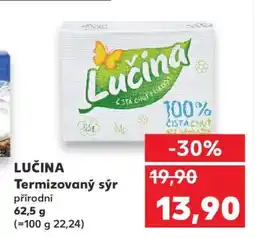 Kaufland LUČINA TERMIZOVANÝ SÝR nabídka