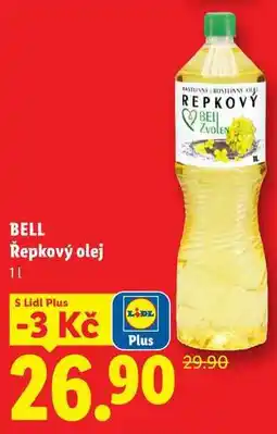 Lidl BELL Řepkový olej nabídka