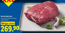 Lidl Hovězí zadní kýta, cena za nabídka