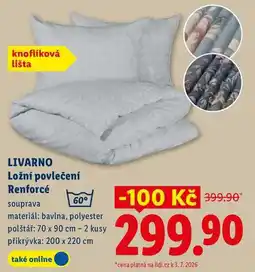 Lidl LIVARNO Ložní povlečení nabídka