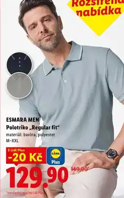 Lidl ESMARA MEN Polotriko ,,Regular fit nabídka